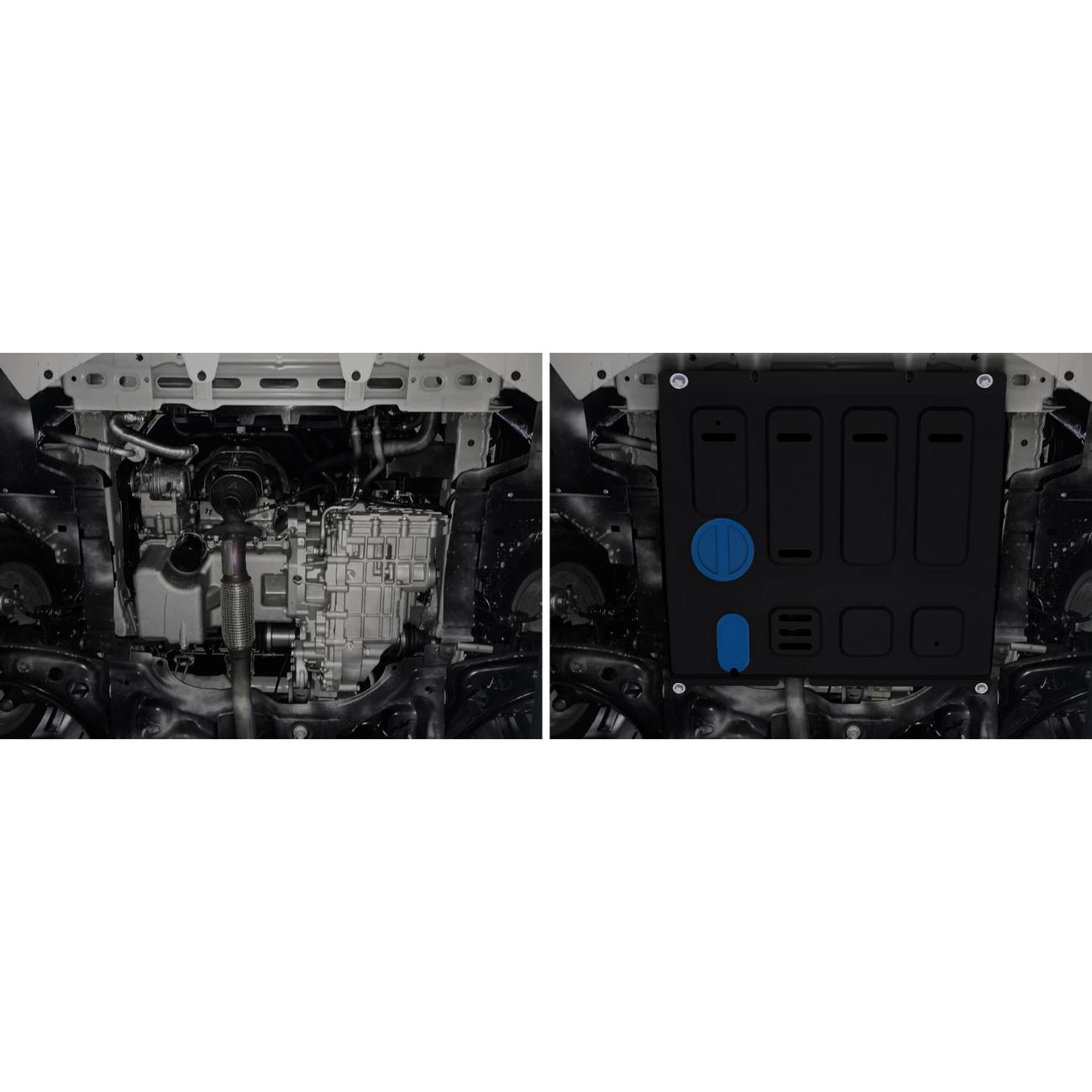Защита картера Rival для Changan Alsvin 111.8916.1
