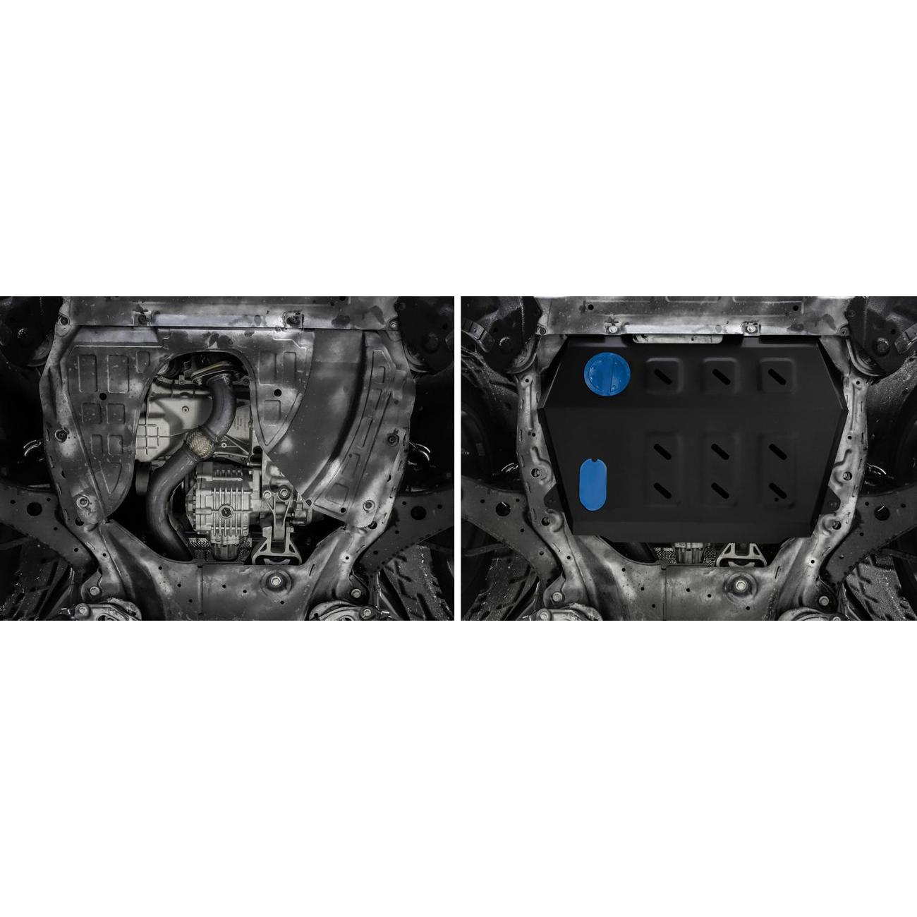 Защита картера и КПП Rival для Changan CS95 Plus 111.8908.1