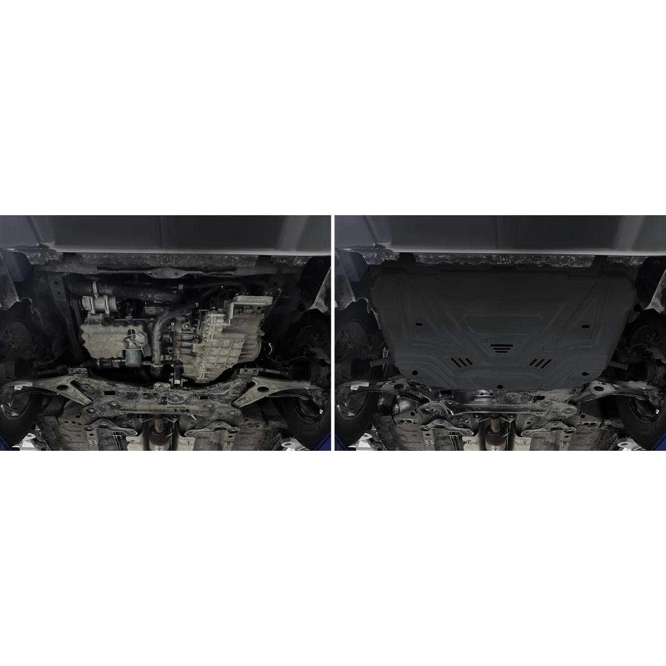 Защита картера Rival для Jetour X90 Plus 111.0936.1