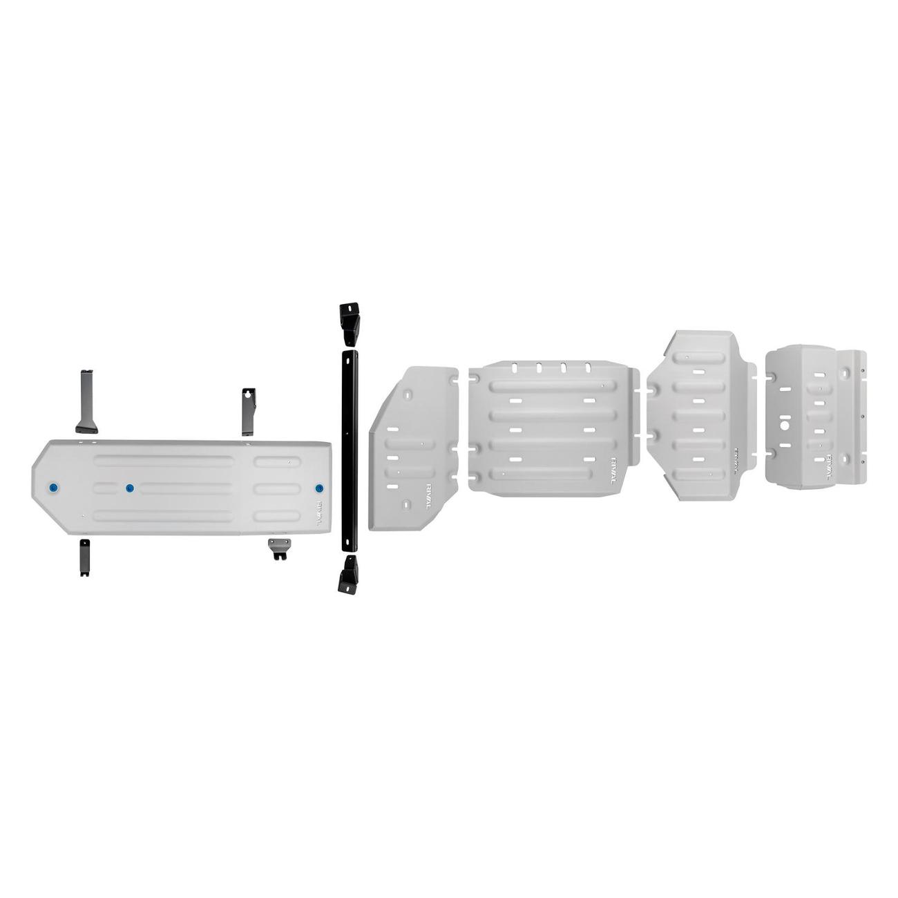 Защита картера, КПП, РК и топливного бака Rival для Tank 300 K333.4801.1.6