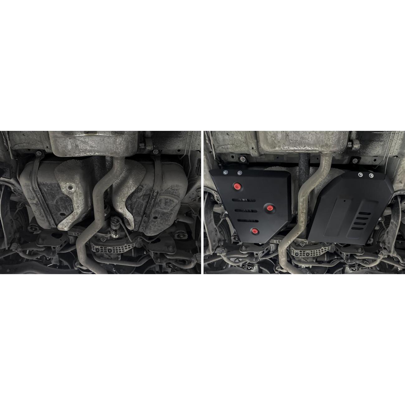 Защита топливного бака АвтоБроня для Jaecoo J7 111.00956.1