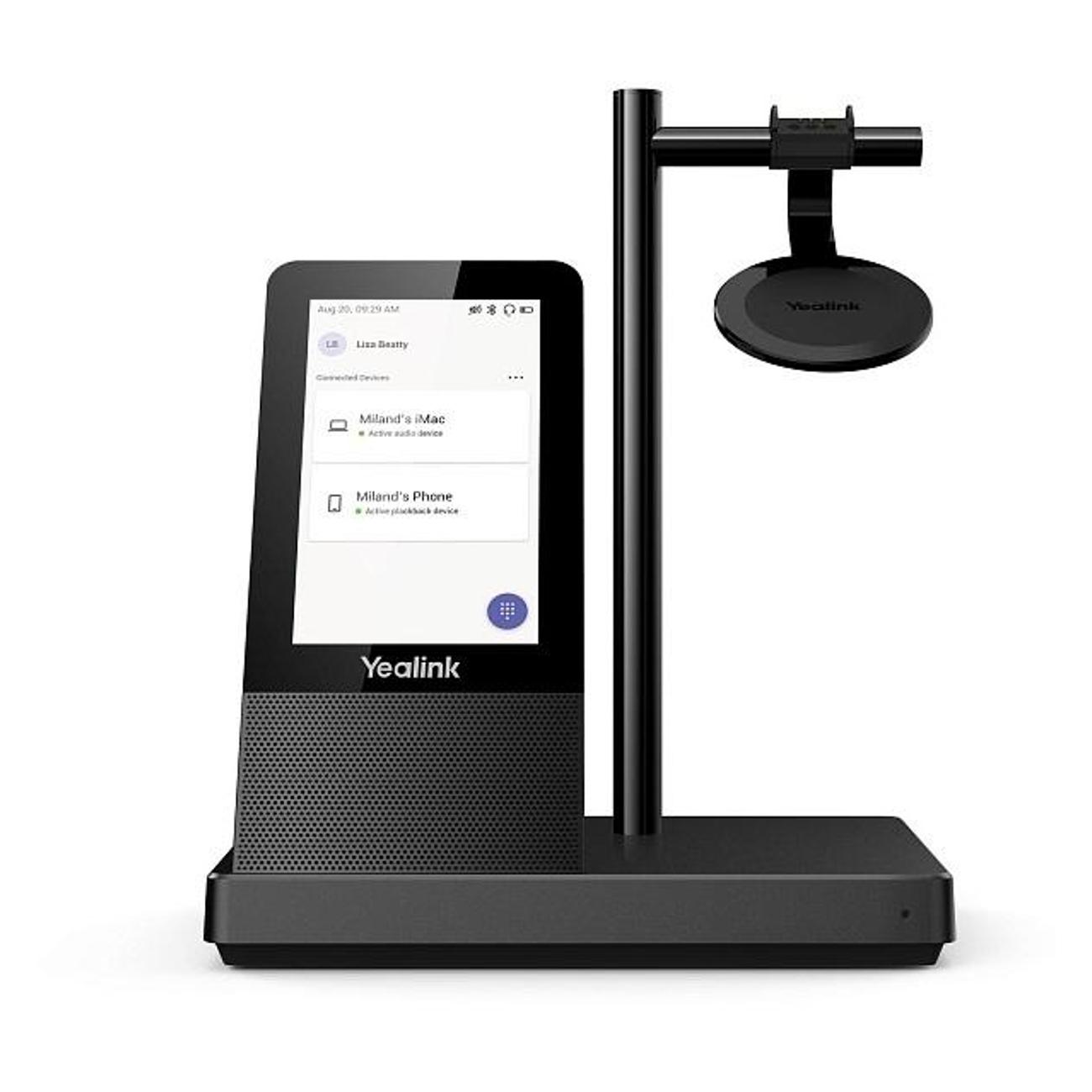 Bluetooth гарнитура Yealink WH66 Mono Teams черный