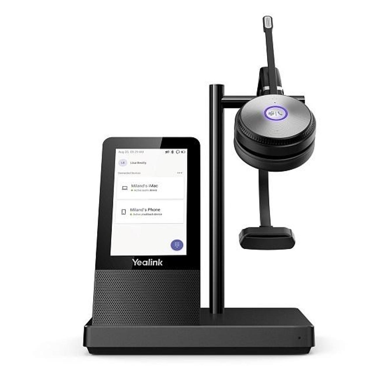 Bluetooth гарнитура Yealink WH66 Mono UC черный