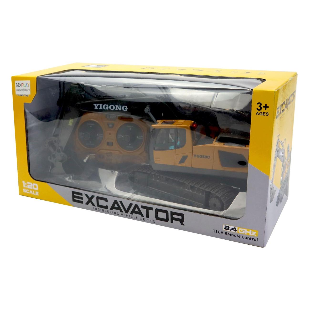 Игрушечный транспорт ND Play Экскаватор (ND0843710)