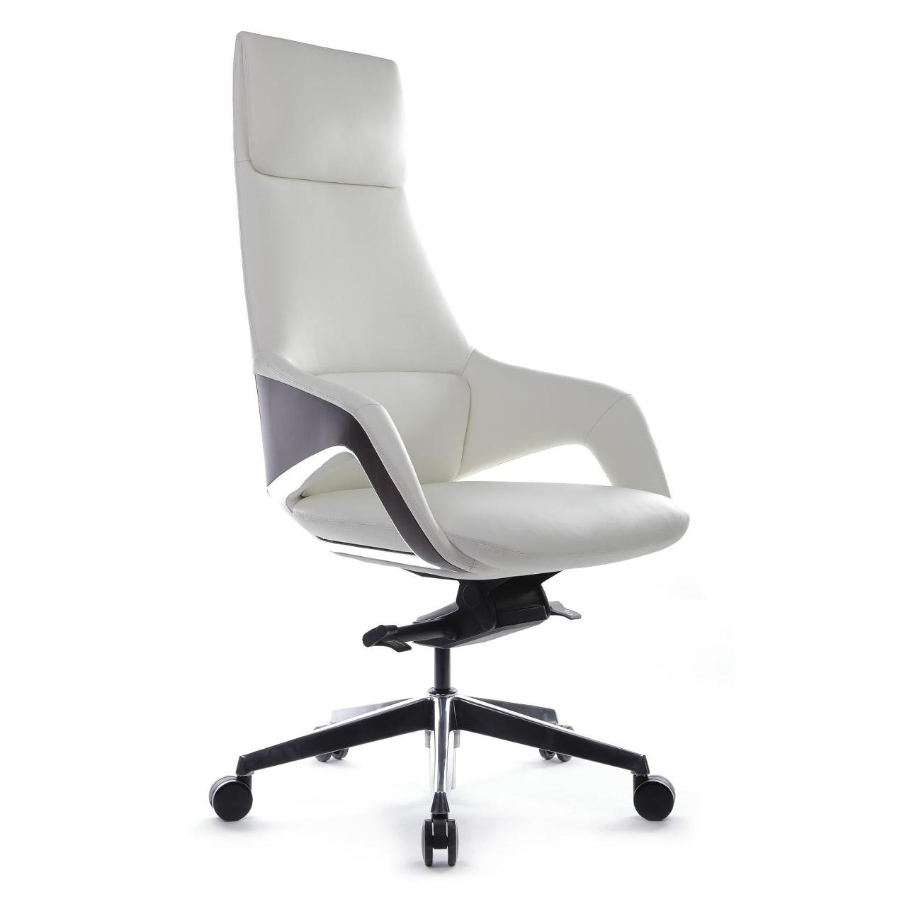 Кресло компьютерное Riva Aura белый