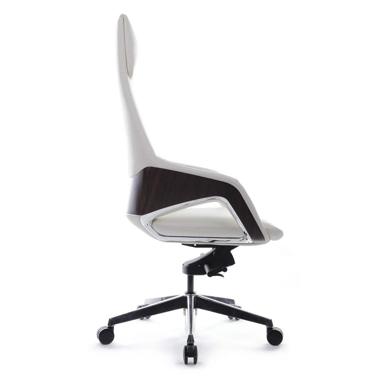 Кресло компьютерное Riva Aura белый