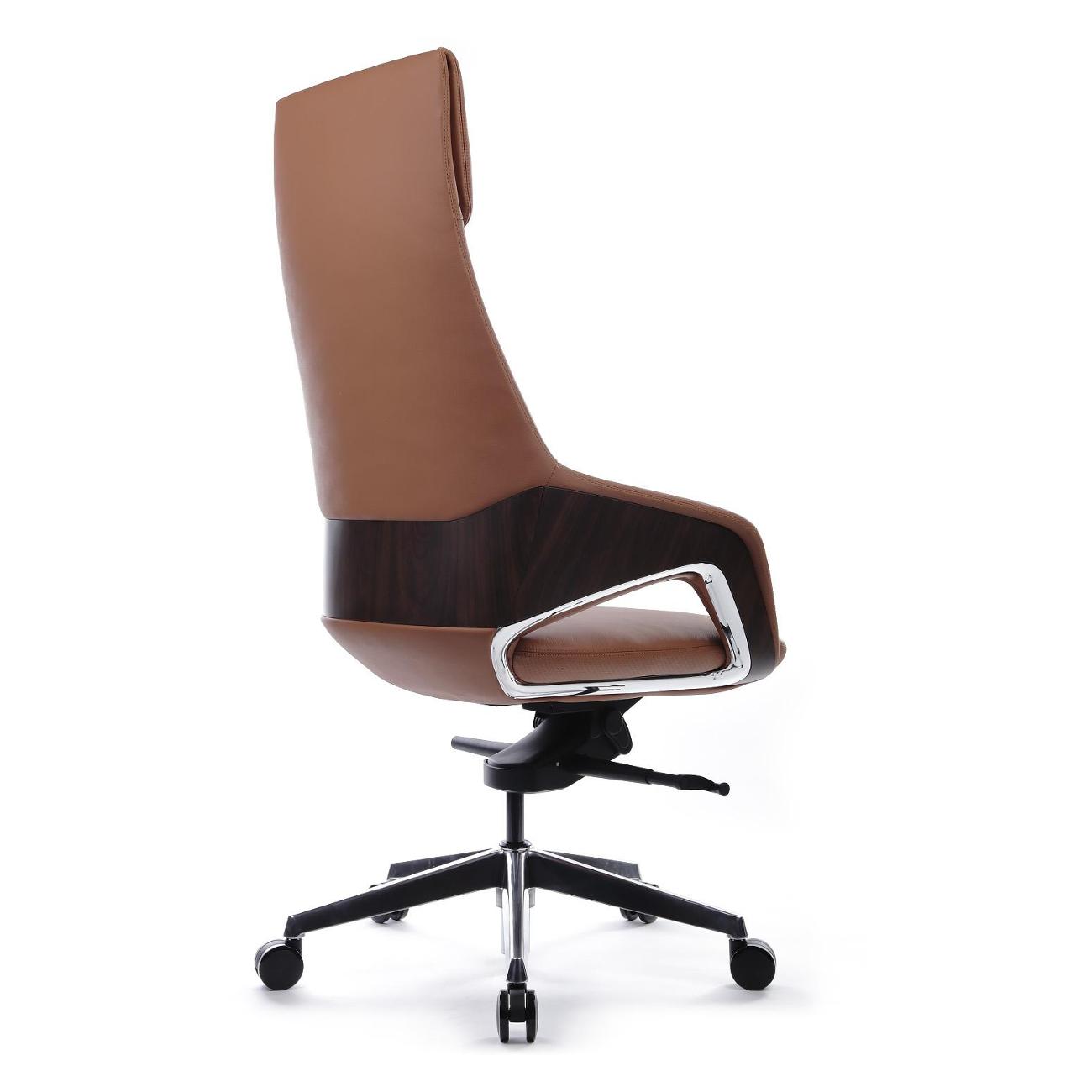 Кресло компьютерное Riva Aura коричневый