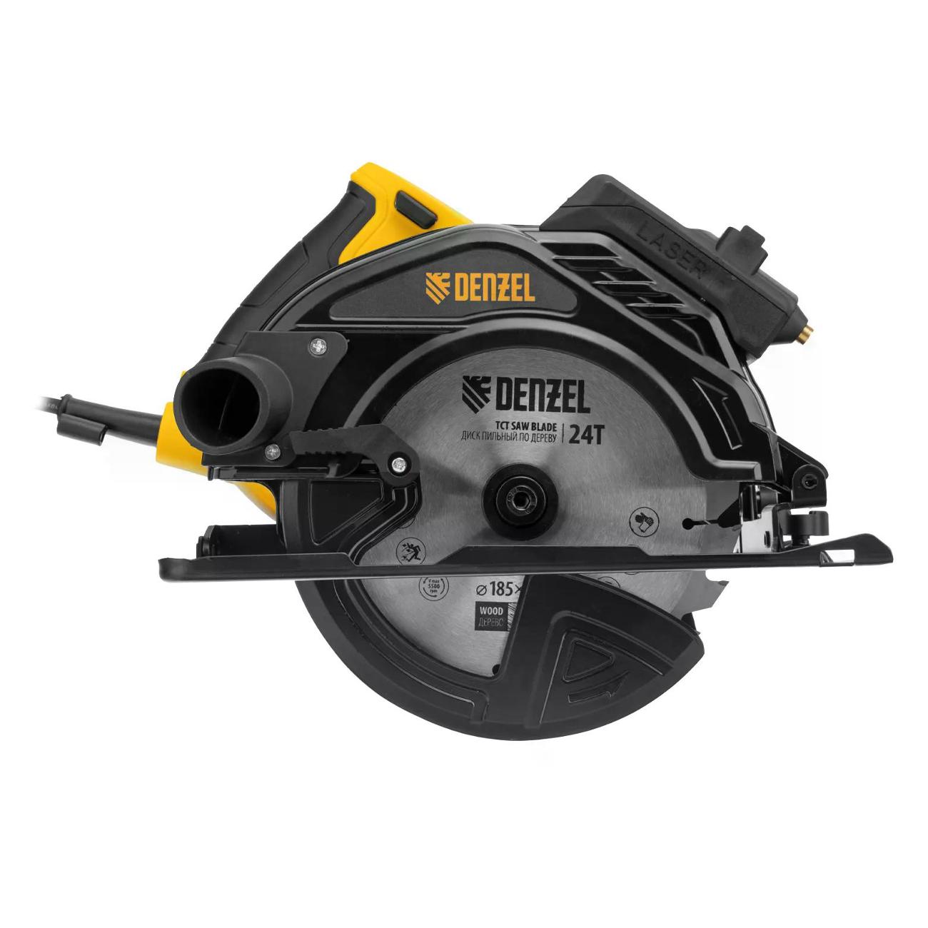 Электропила циркулярная Denzel CSH-185