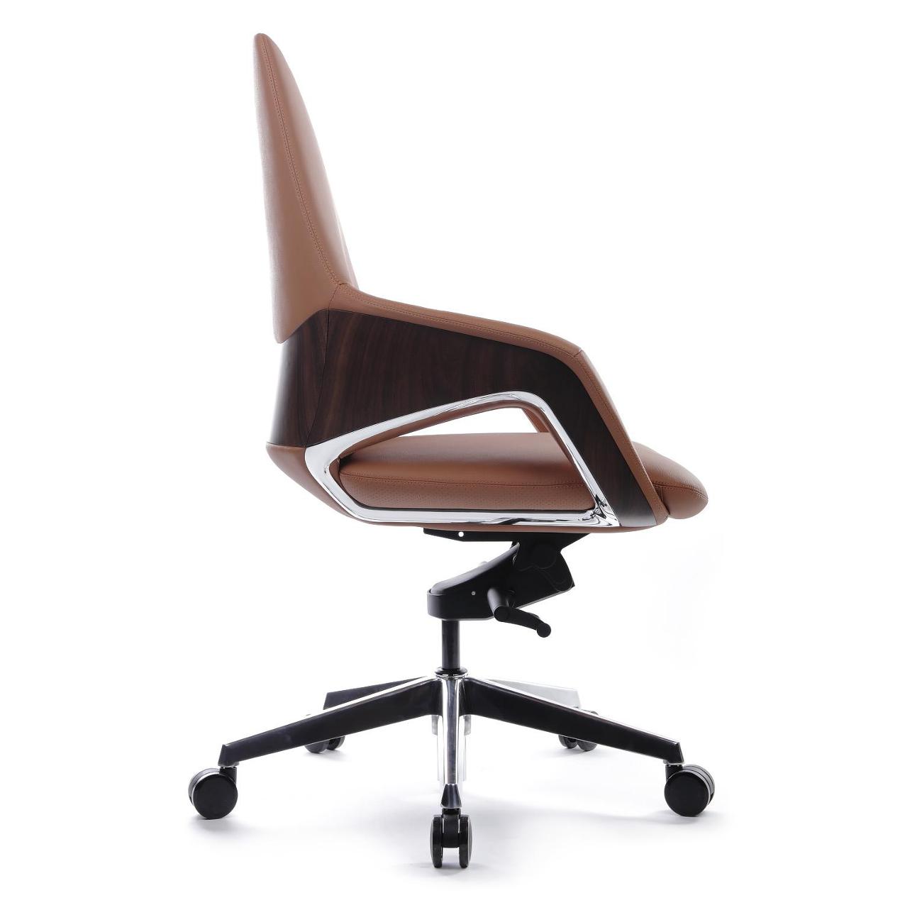 Кресло компьютерное Riva AURA LB коричневый