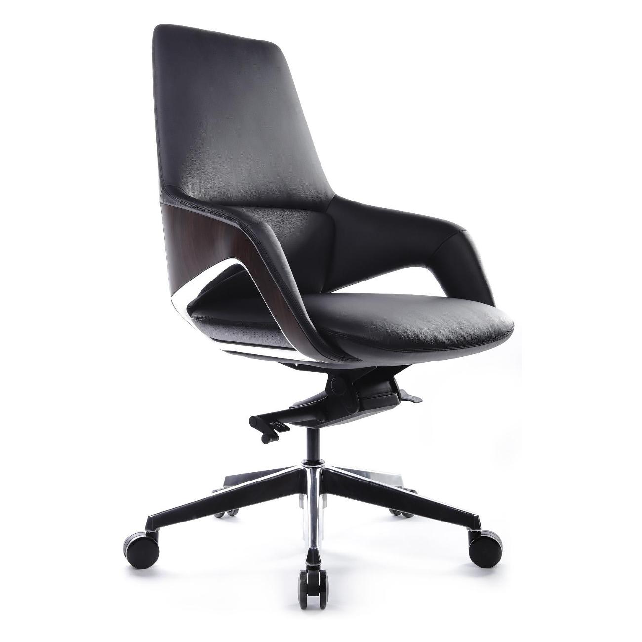 Кресло компьютерное Riva AURA LB черный