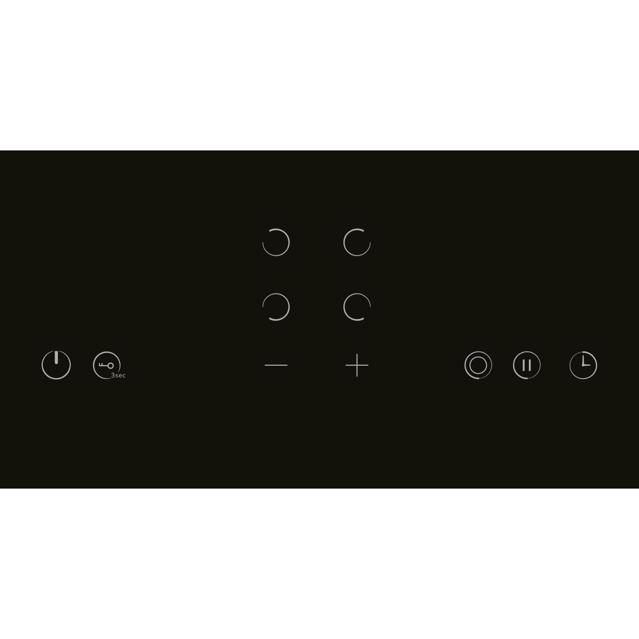 Встраиваемая электрическая панель LEX EVH 642B BL