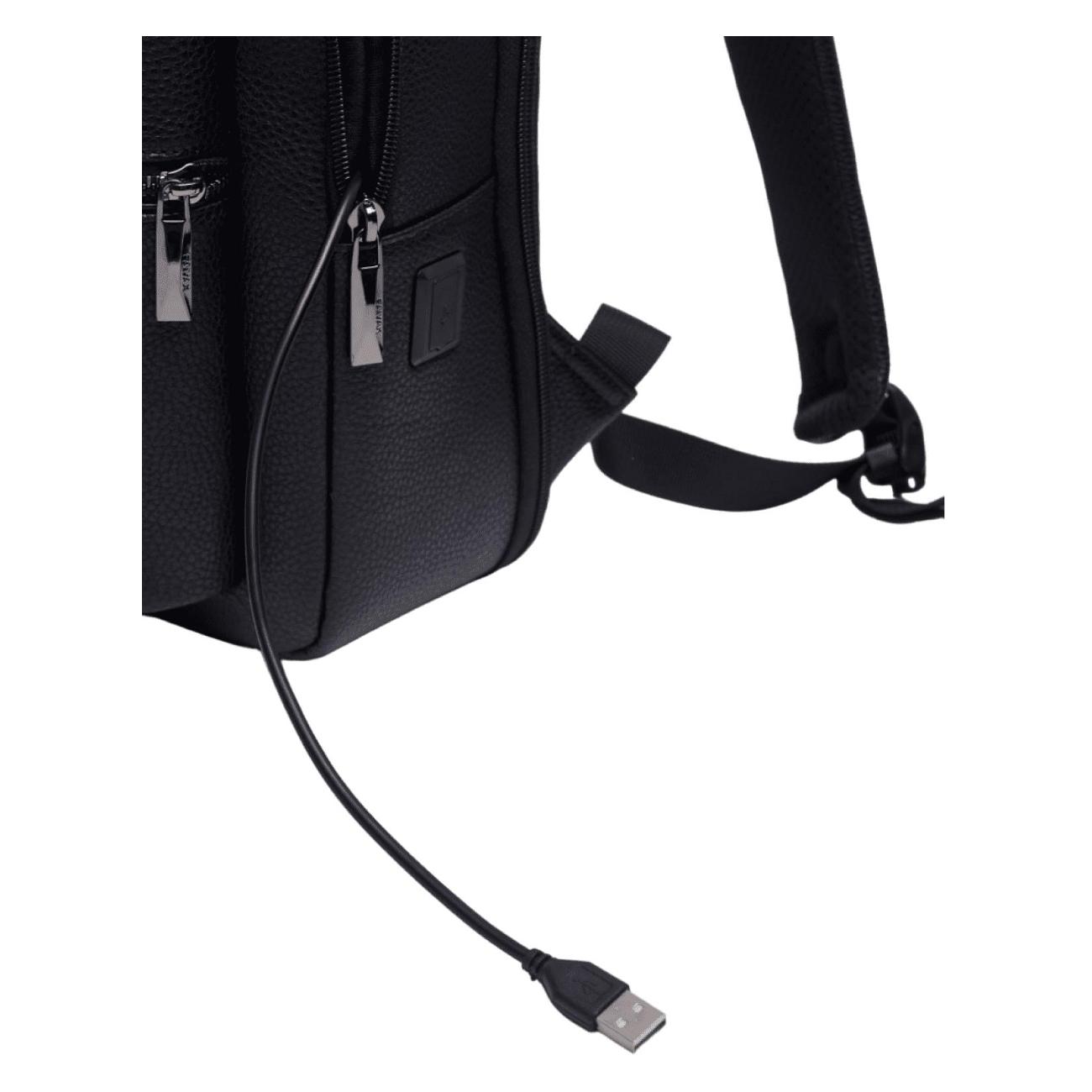 Рюкзак городской Faivax кожаный с круглым карманом 2.1421359032E10