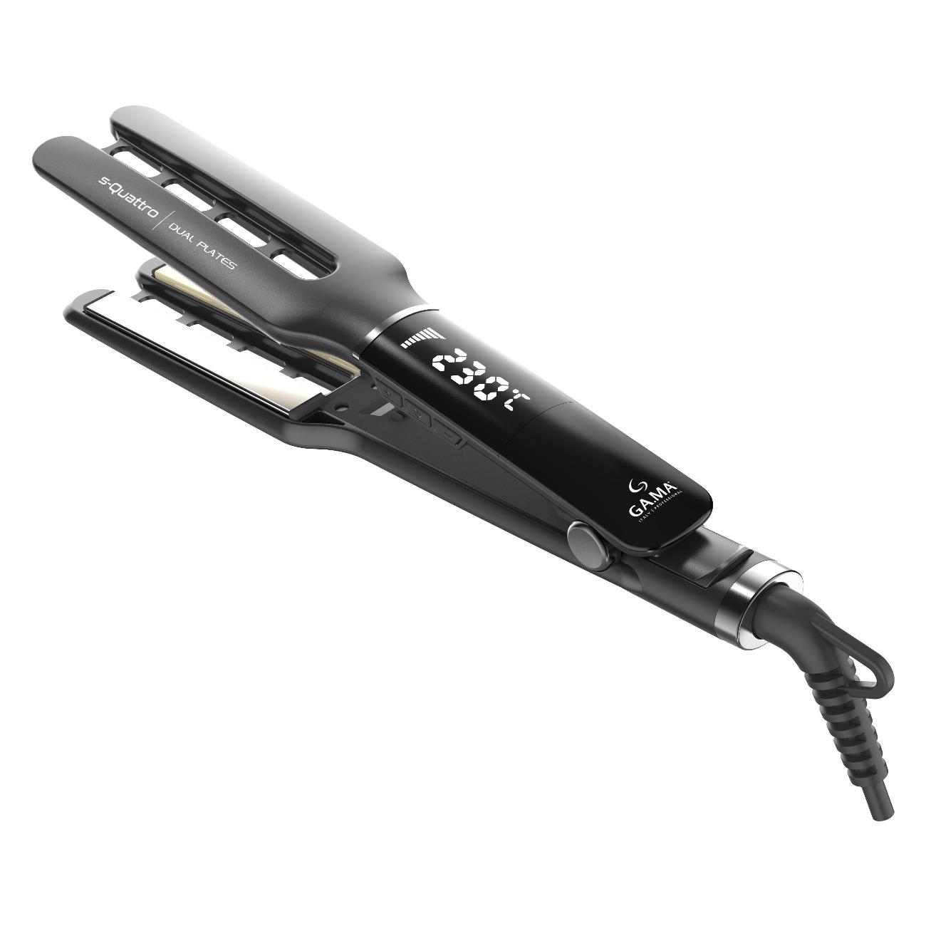 Щипцы - выпрямитель для волос GA.MA S-QUATTRO DUAL PLATES