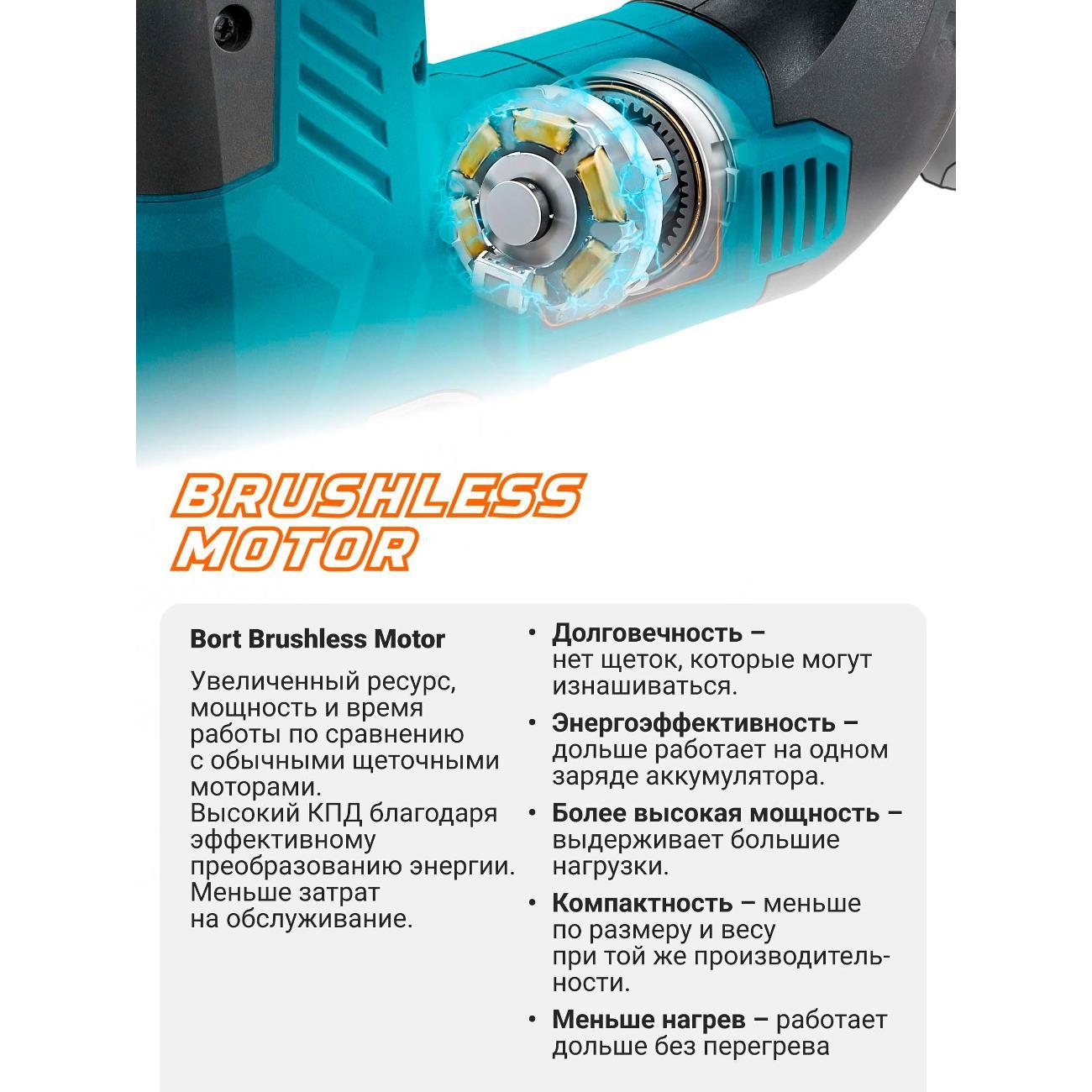 Электролобзик Bort BPS-21Li-0