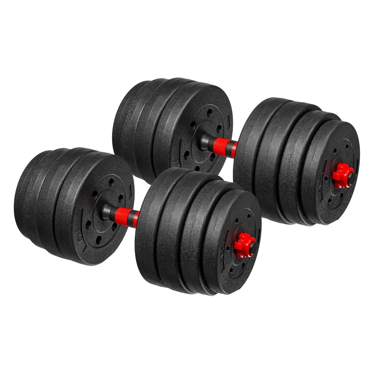 Гантель Bradex пластиковая, 2 х 20 кг