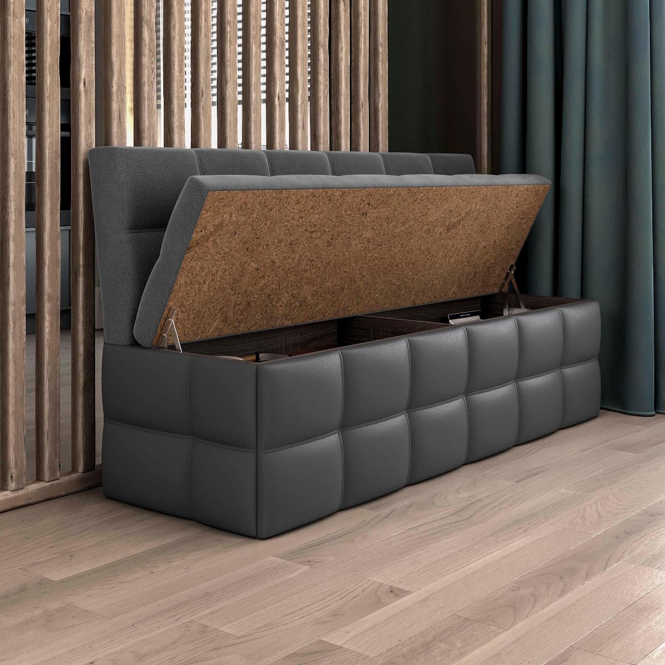 Скамья Трия Домино 236295 серый