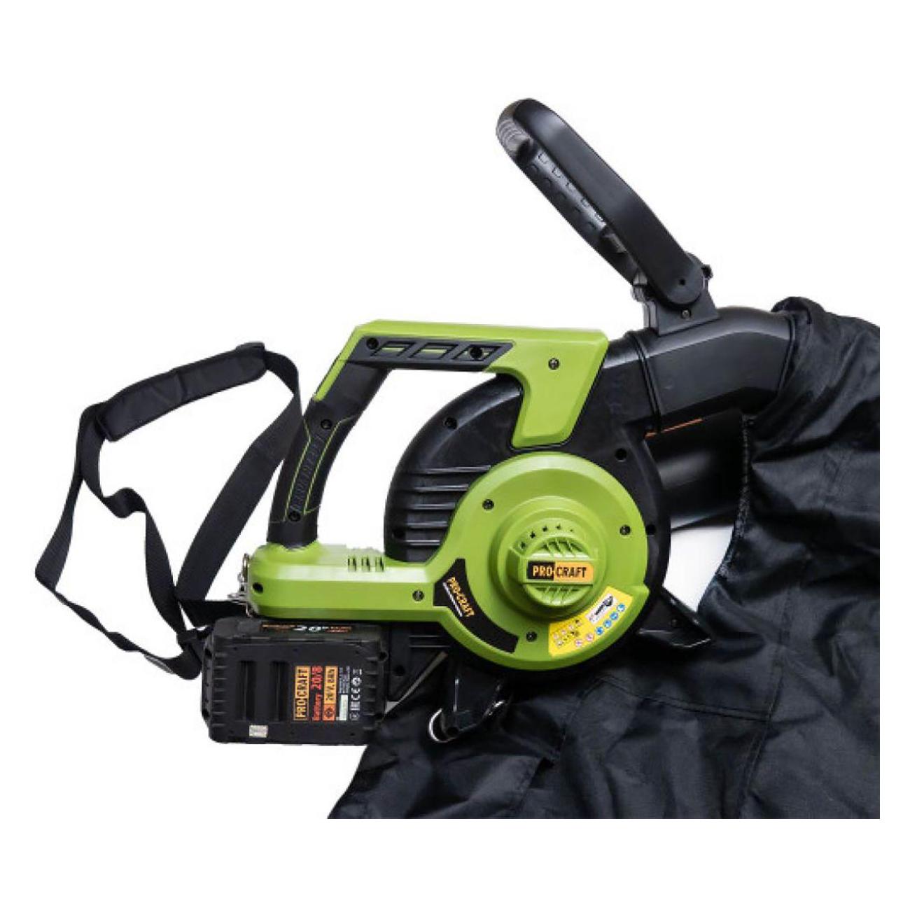 Воздуходувка аккумуляторная Procraft Industrial VB20