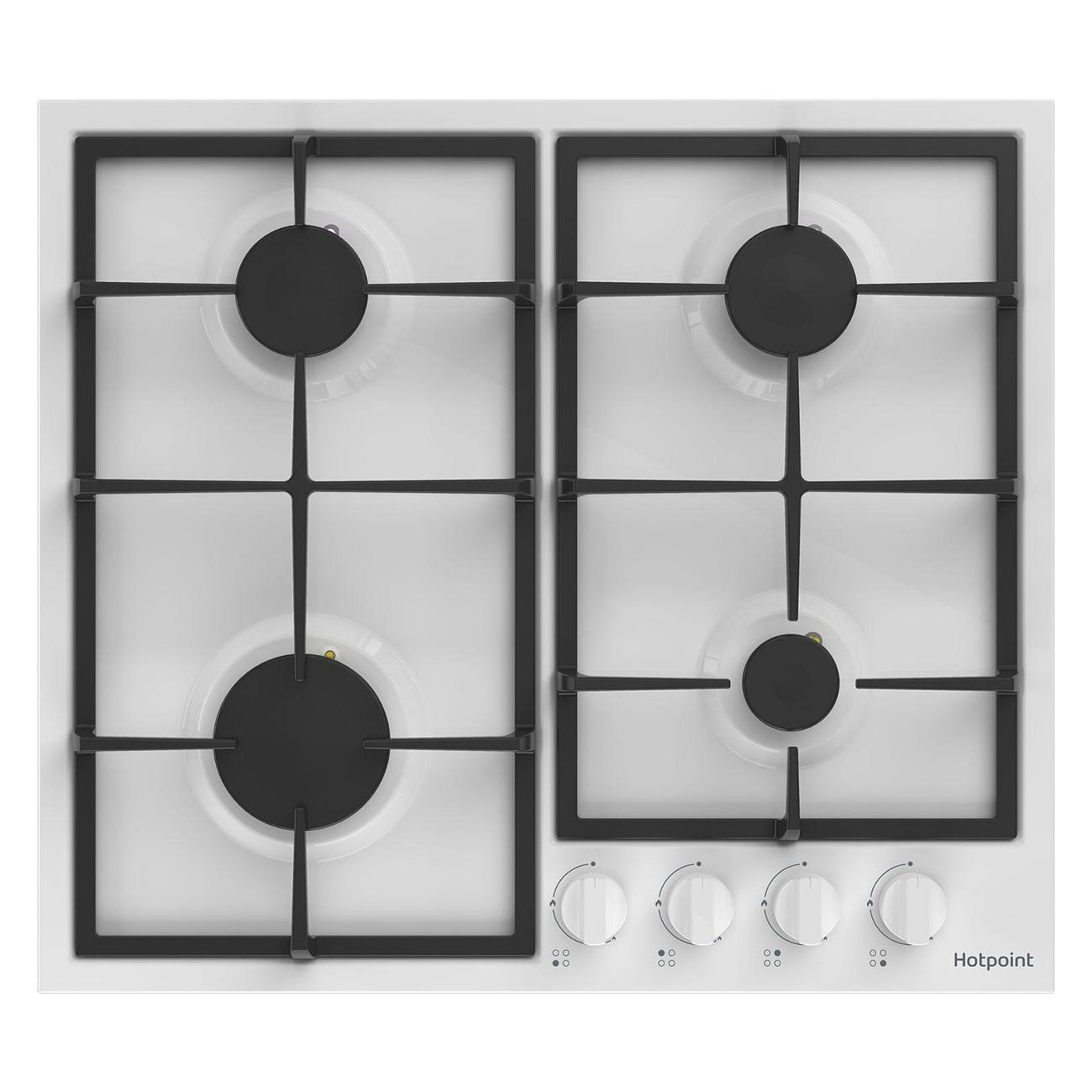 Встраиваемая газовая панель независимая Hotpoint HGMT 642 WH фото