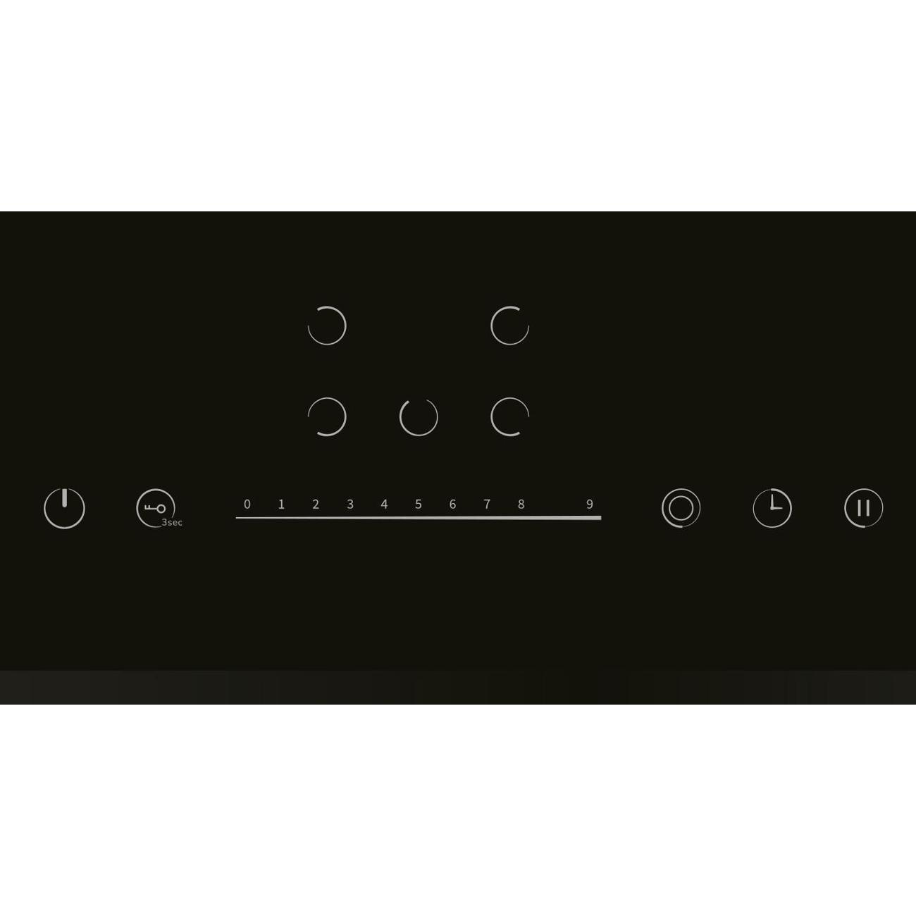 Встраиваемая электрическая панель LEX EVH 772 A BL