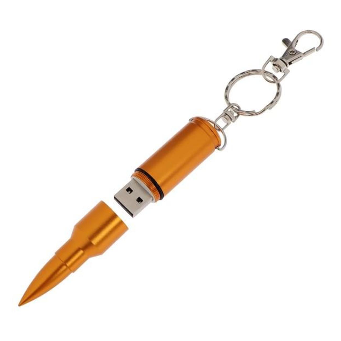 Флэш диск USB нет бренда E 296 G патрон 16ГБ USB2.0 золотистый