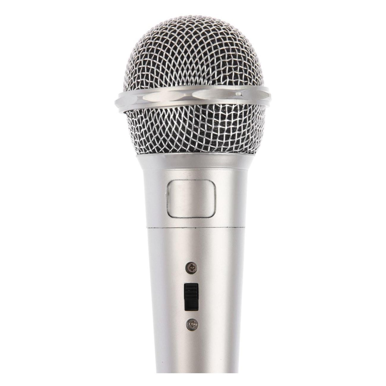 Микрофон вокальный нет бренда G-105 серебристый