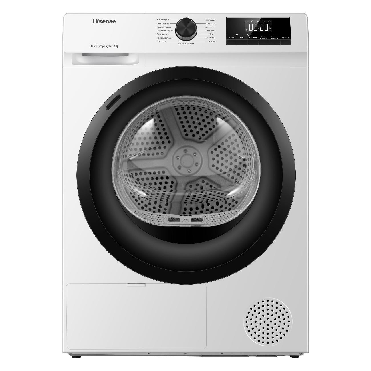 Сушильная машина Hisense DHQE800BW2 фото