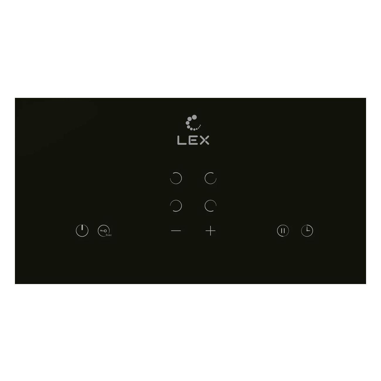 Встраиваемая электрическая панель LEX EVH 640B BL