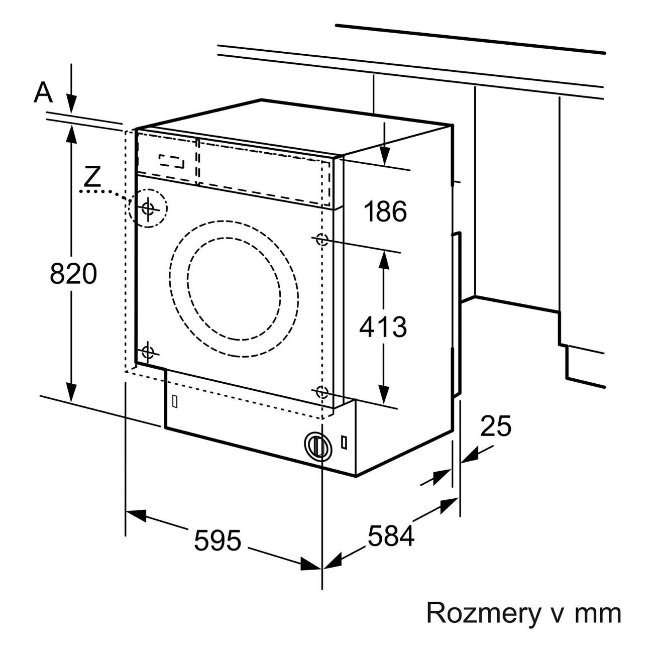 Встраиваемая стиральная машина Bosch WKD28543EU