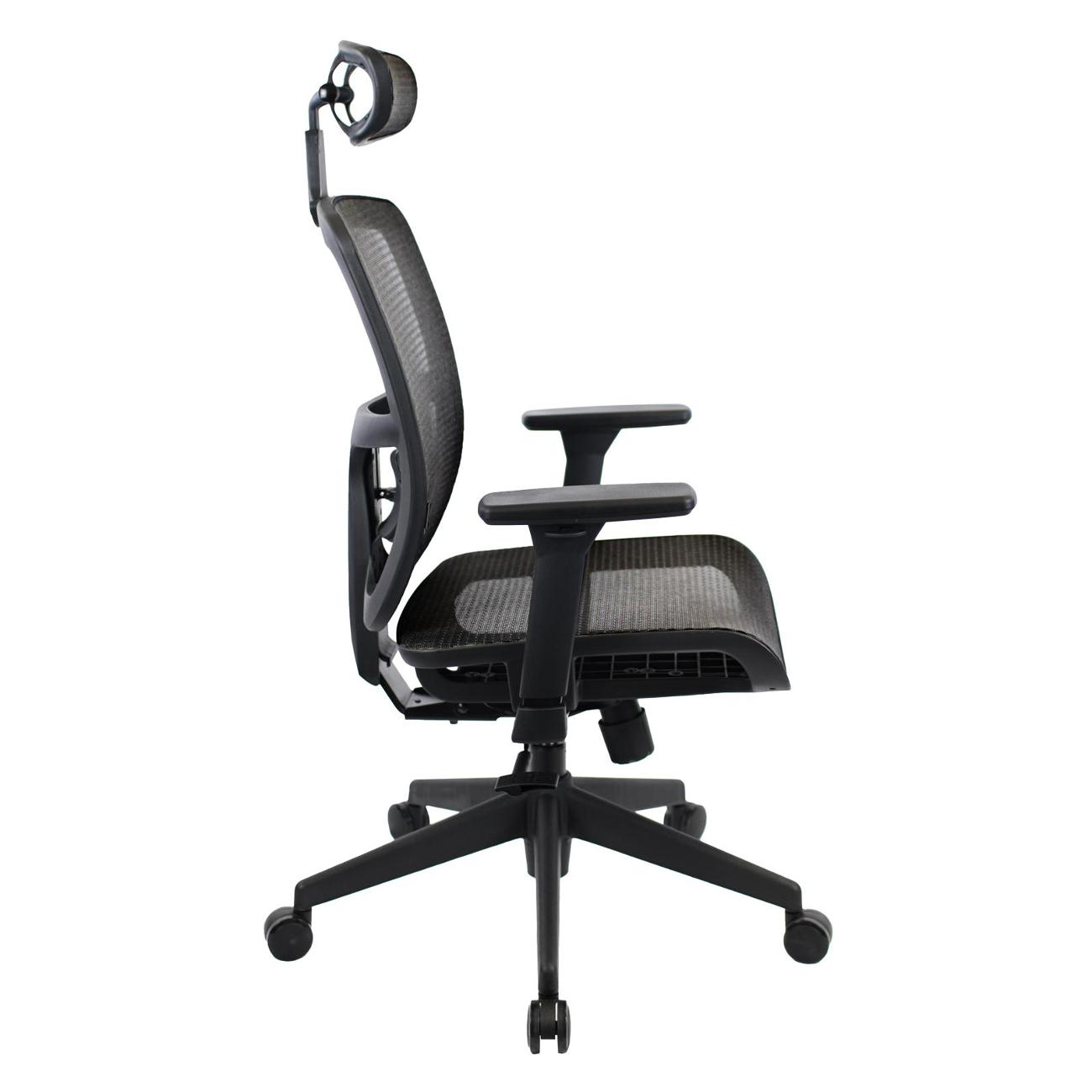 Кресло компьютерное игровое Everprof Dublin сетка (черный)