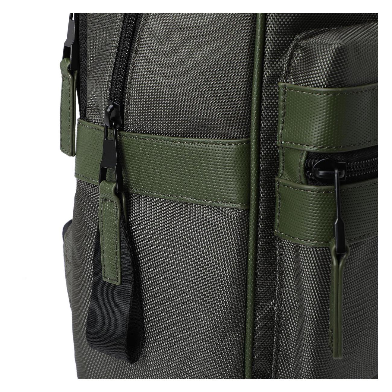 Рюкзак городской TENDANCE нейлоновый мужской темно-зеленый