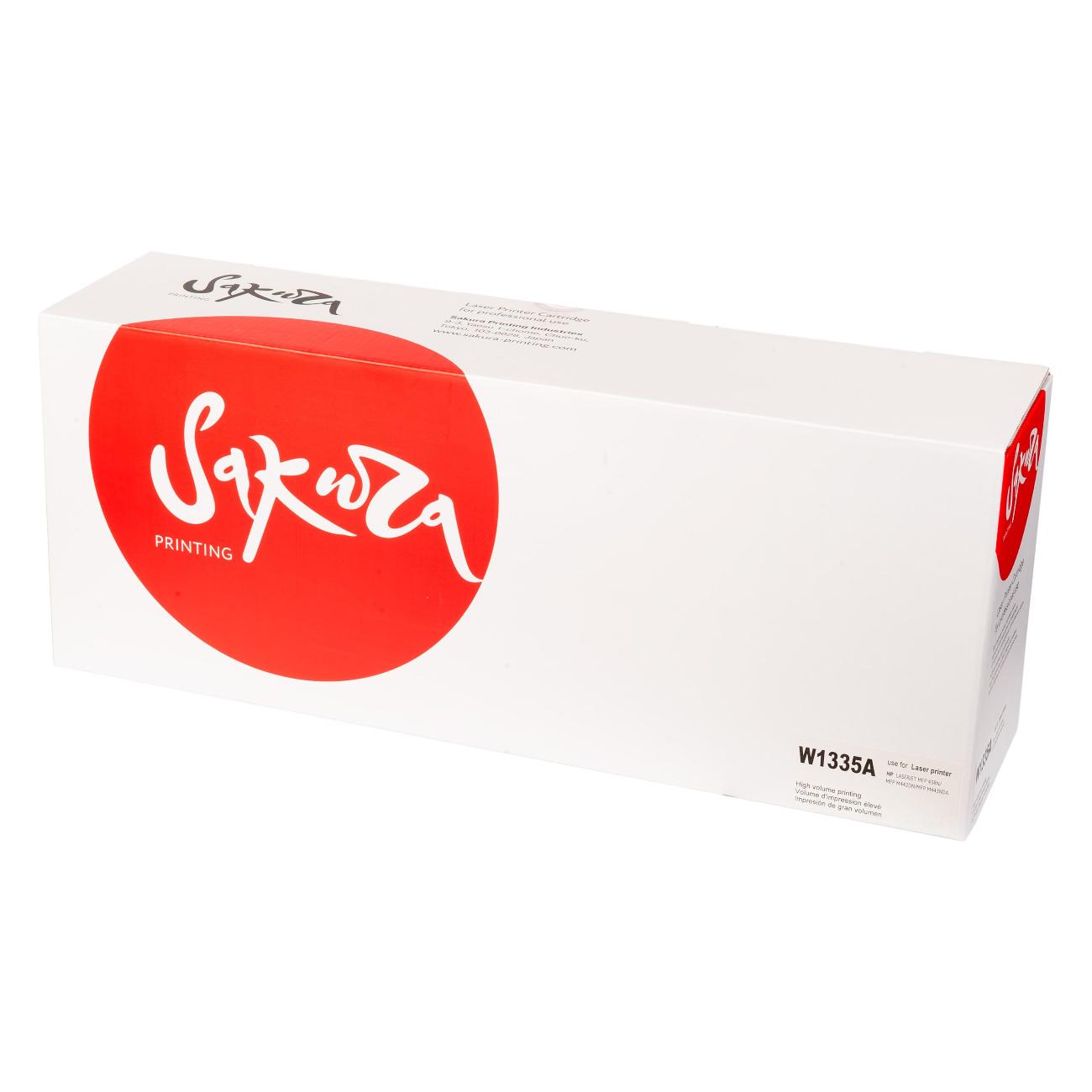 Картридж Sakura W1335A (335A) для HP черный 7400к