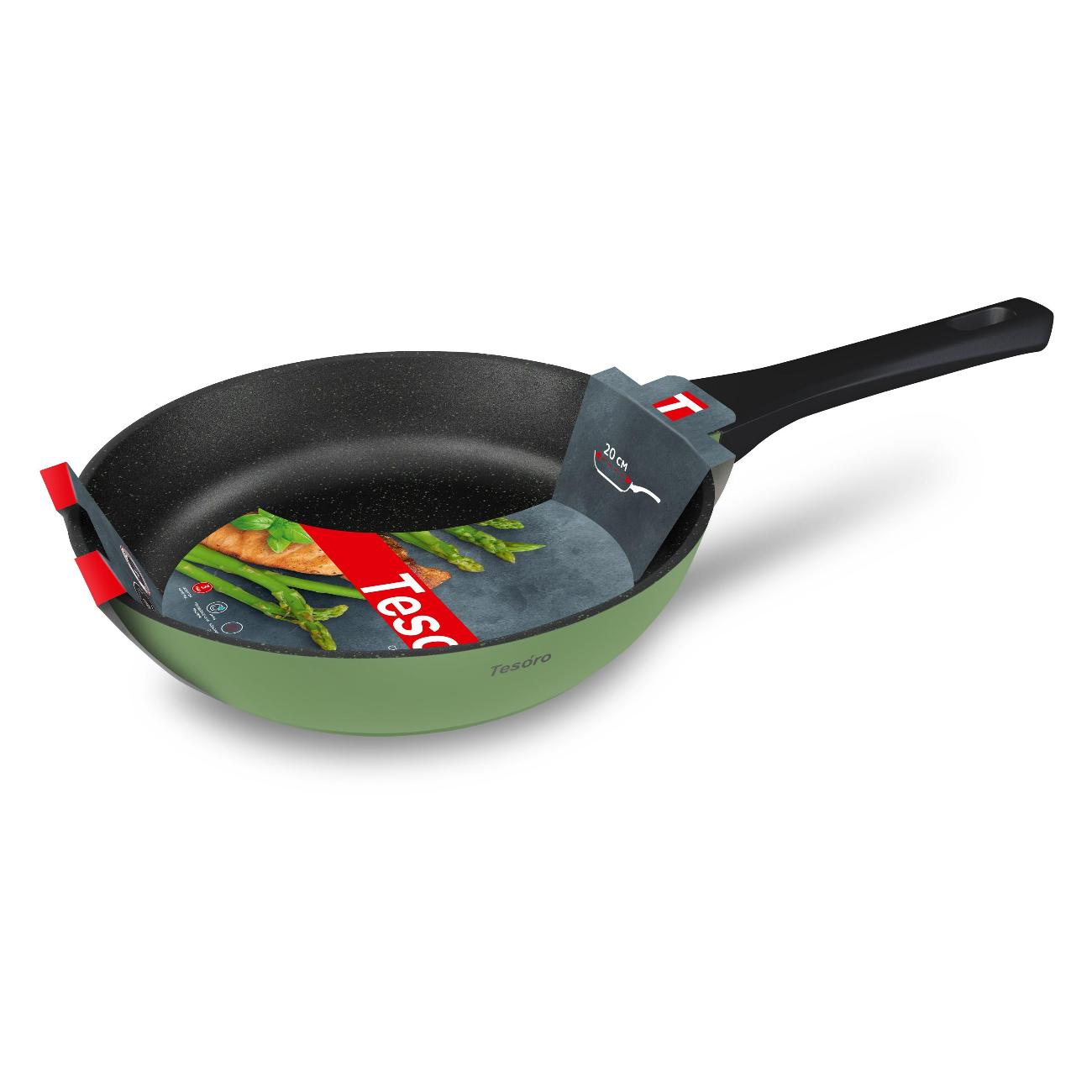 Сковорода Tesoro Florence 20 см мятный