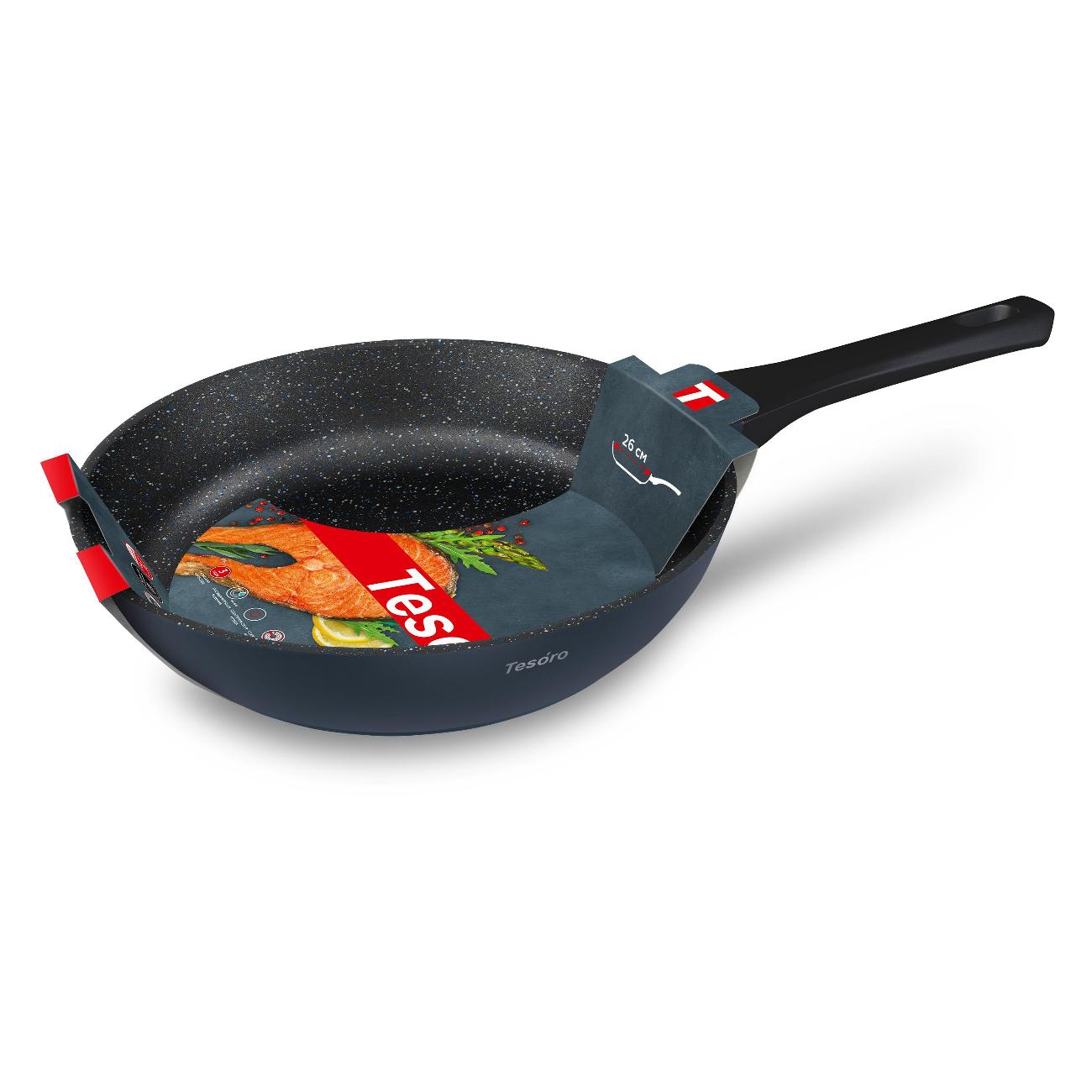Сковорода Tesoro Florence Induction 26 см синий