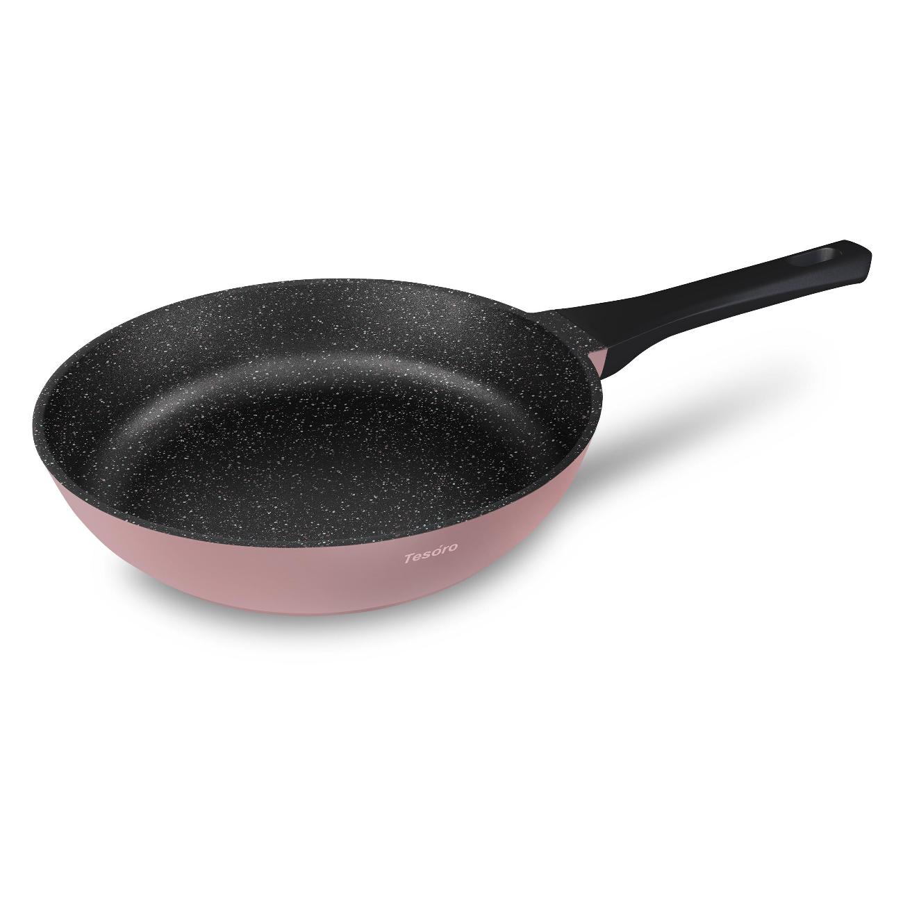 Сковорода Tesoro Florence Induction 26 см розовый