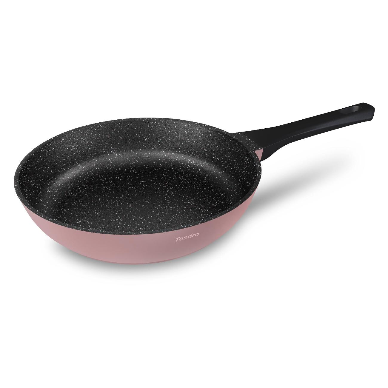Сковорода Tesoro Florence Induction 28 см розовый