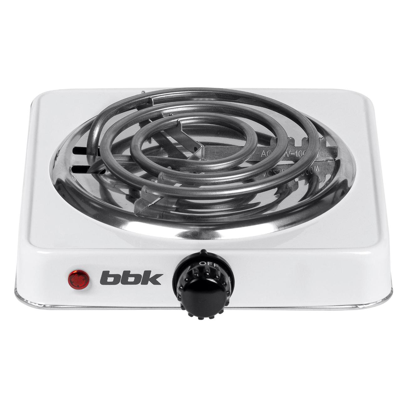Настольная электрическая плита BBK BHP-100 белый