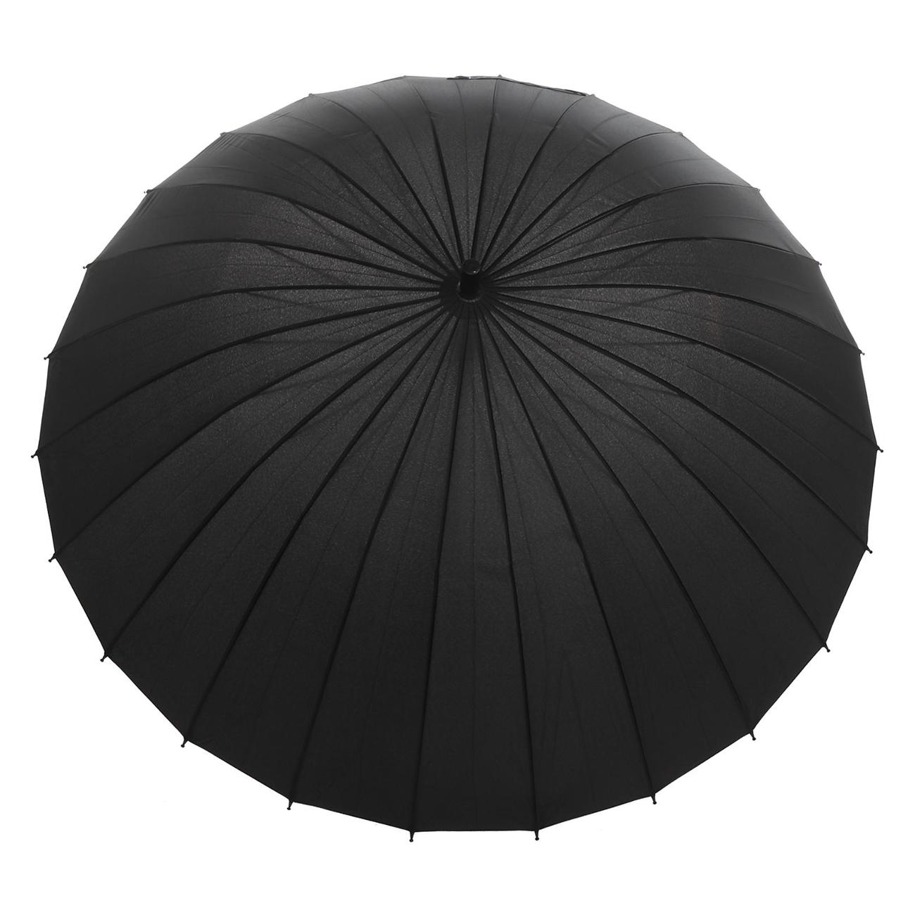 Зонт TENDANCE механический трость черный (YU-MD-116)