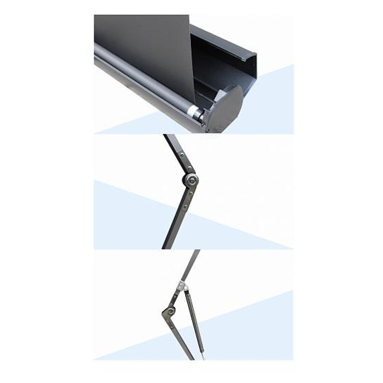 Экран для видеопроектора S'ok SCPSF-91x122