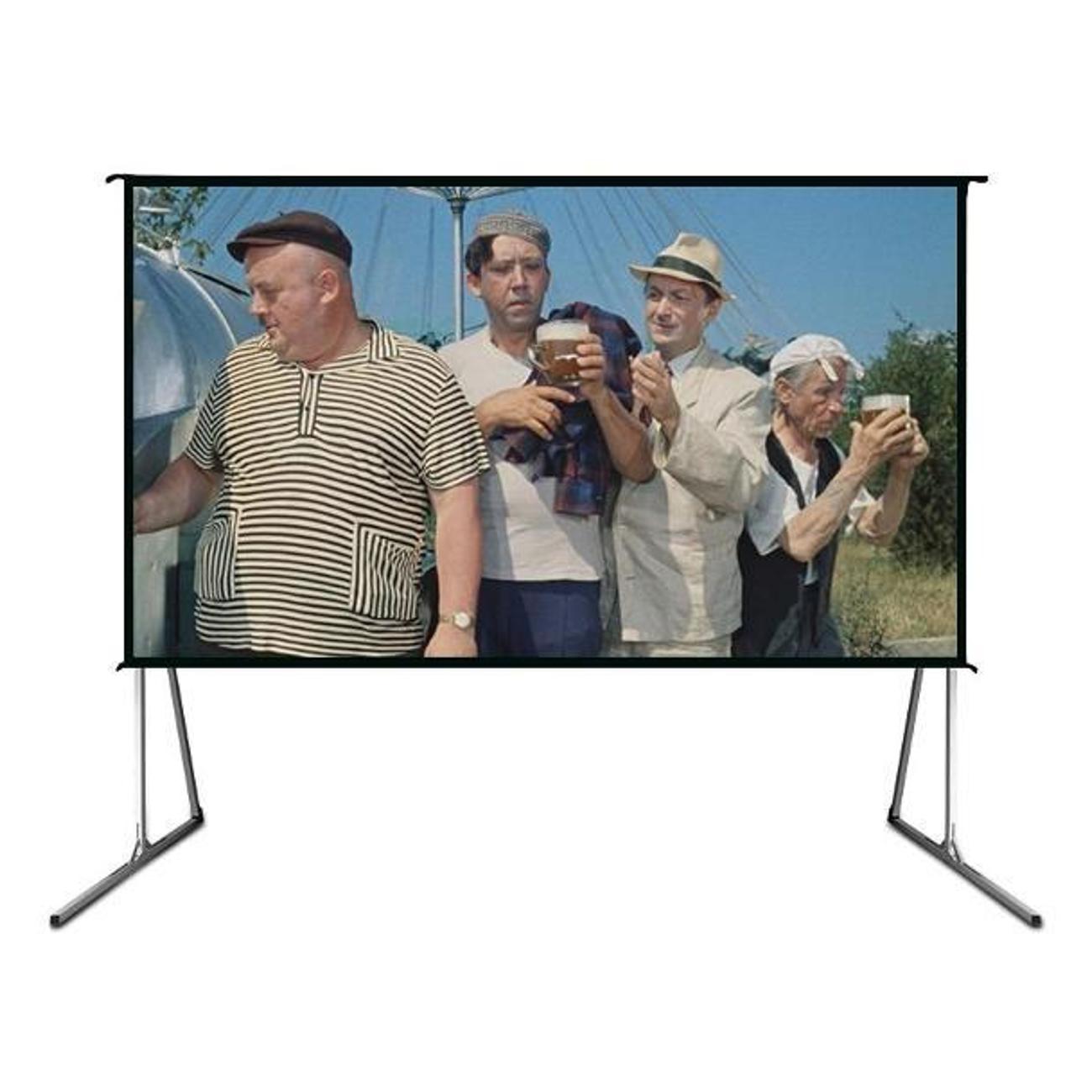 Экран для видеопроектора S'ok SCPSFF-400x300FR