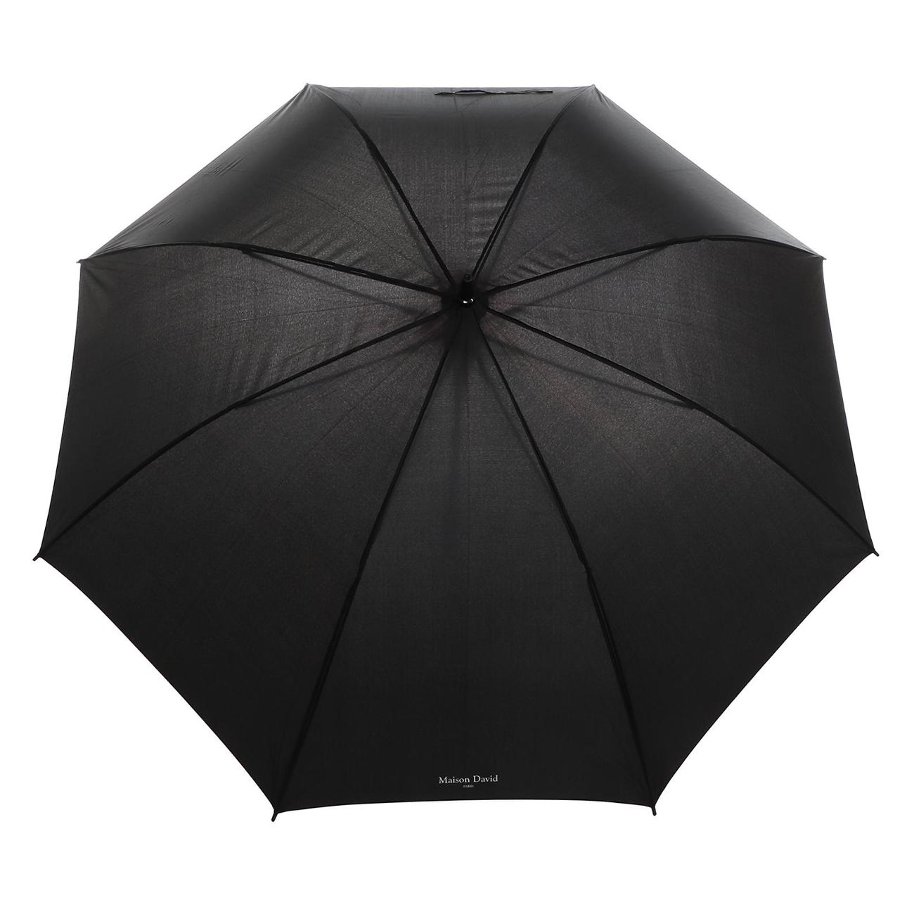 Зонт Maison David полуавтомат черный