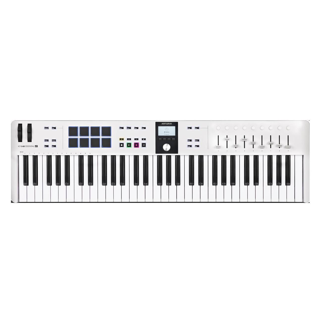 Midi клавиатура Arturia KeyLab Essential 61 mk3 White