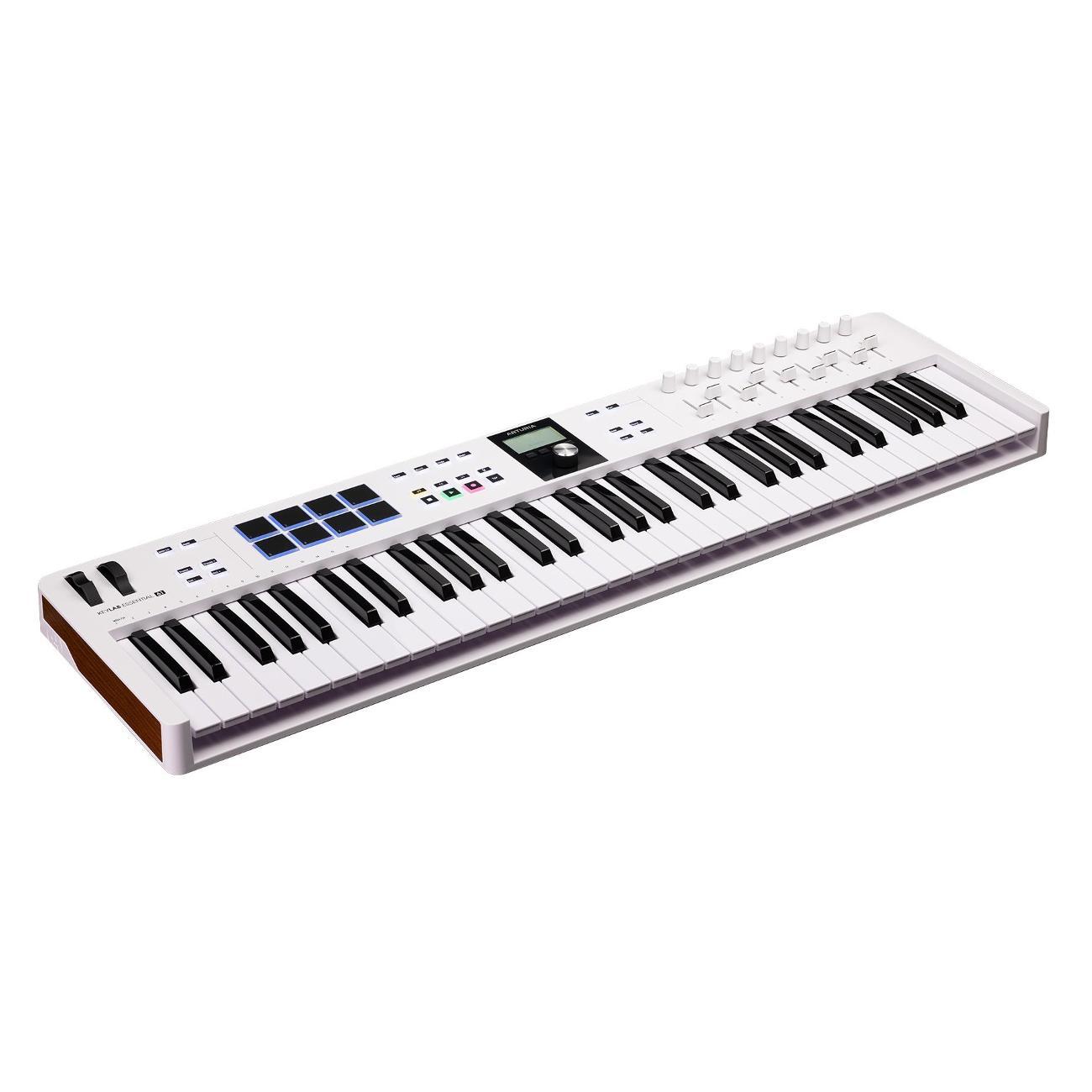 Midi клавиатура Arturia KeyLab Essential 61 mk3 White