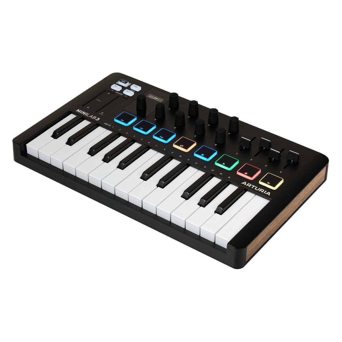Midi клавиатура Arturia MiniLAB 3 Black Edition