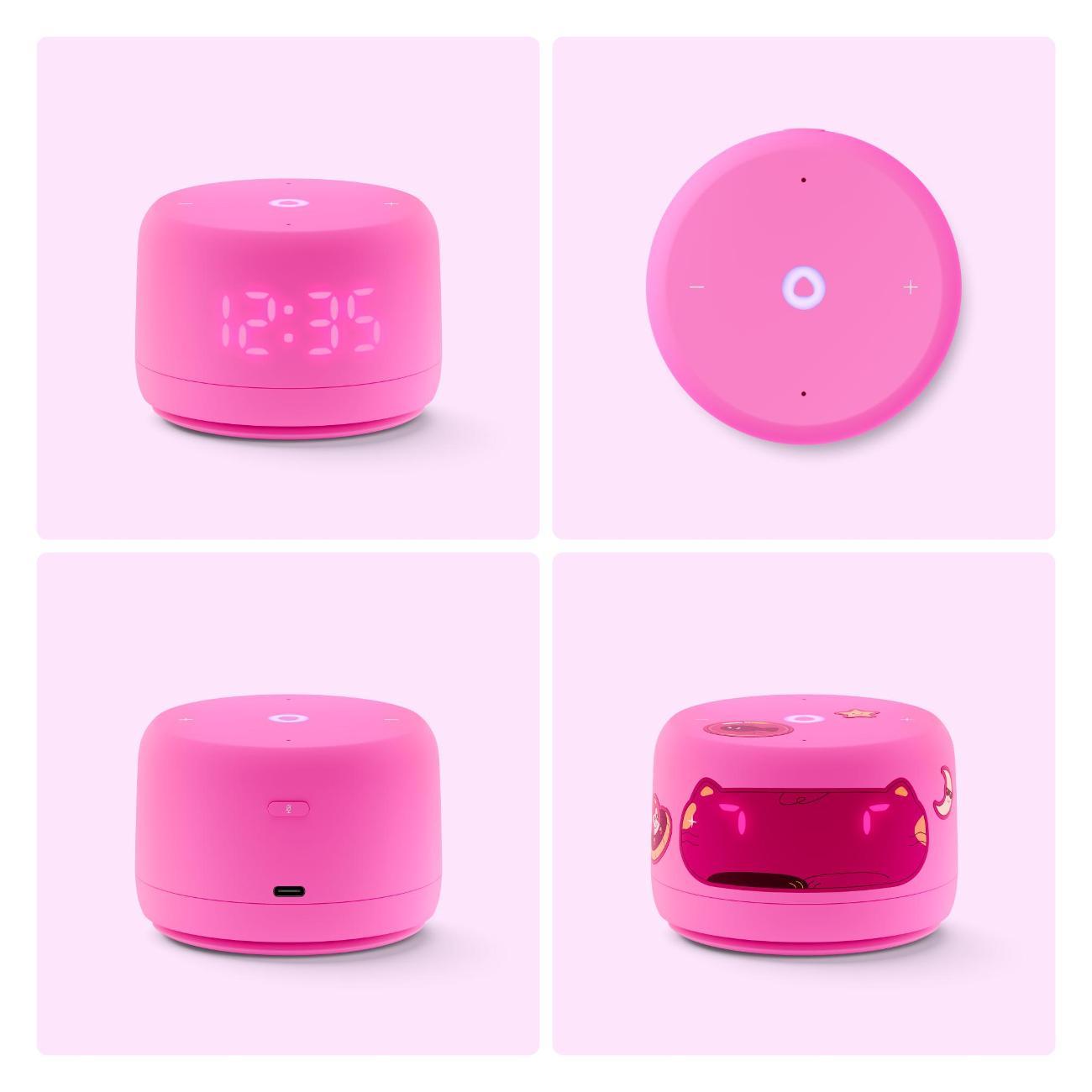 Умная колонка Яндекс Станция Лайт 2 с Алисой,  розовый, 6Вт