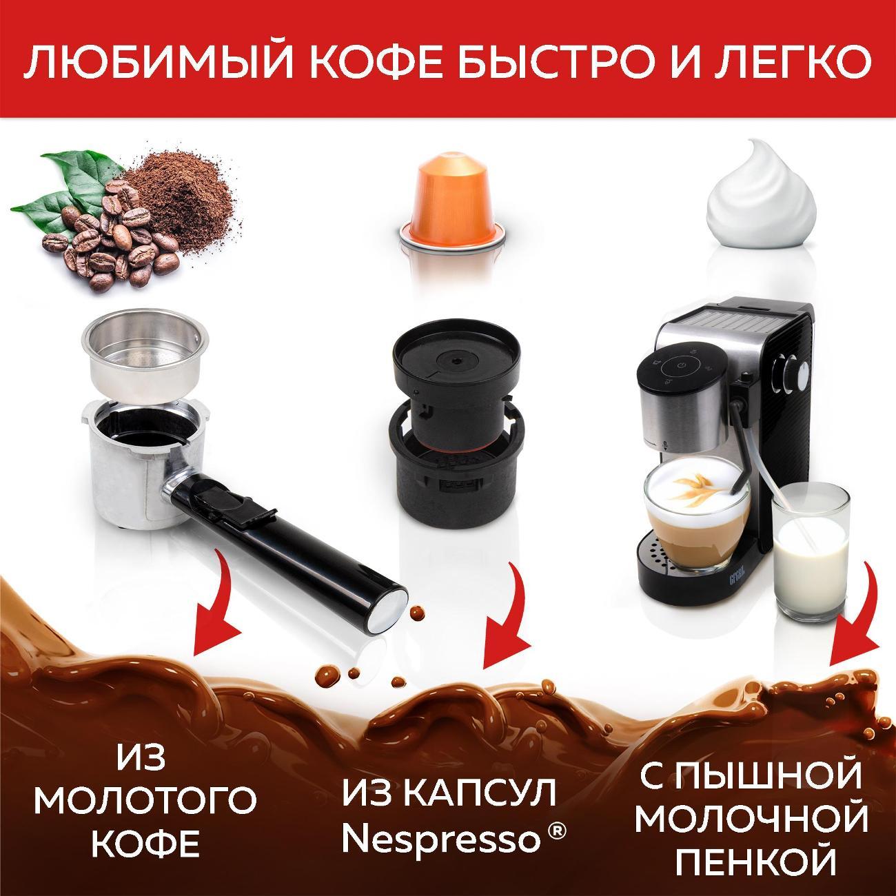 Кофеварка капсульного типа GFGRIL GFC-C500