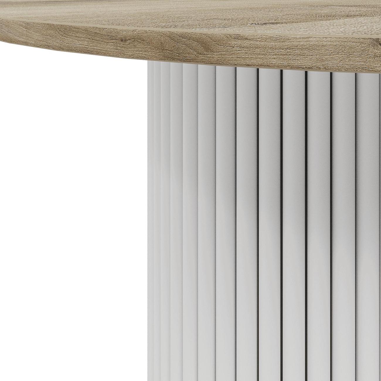 Стол обеденный GENGLASS TRUBIS Wood L GGT-03-3-1-L-100