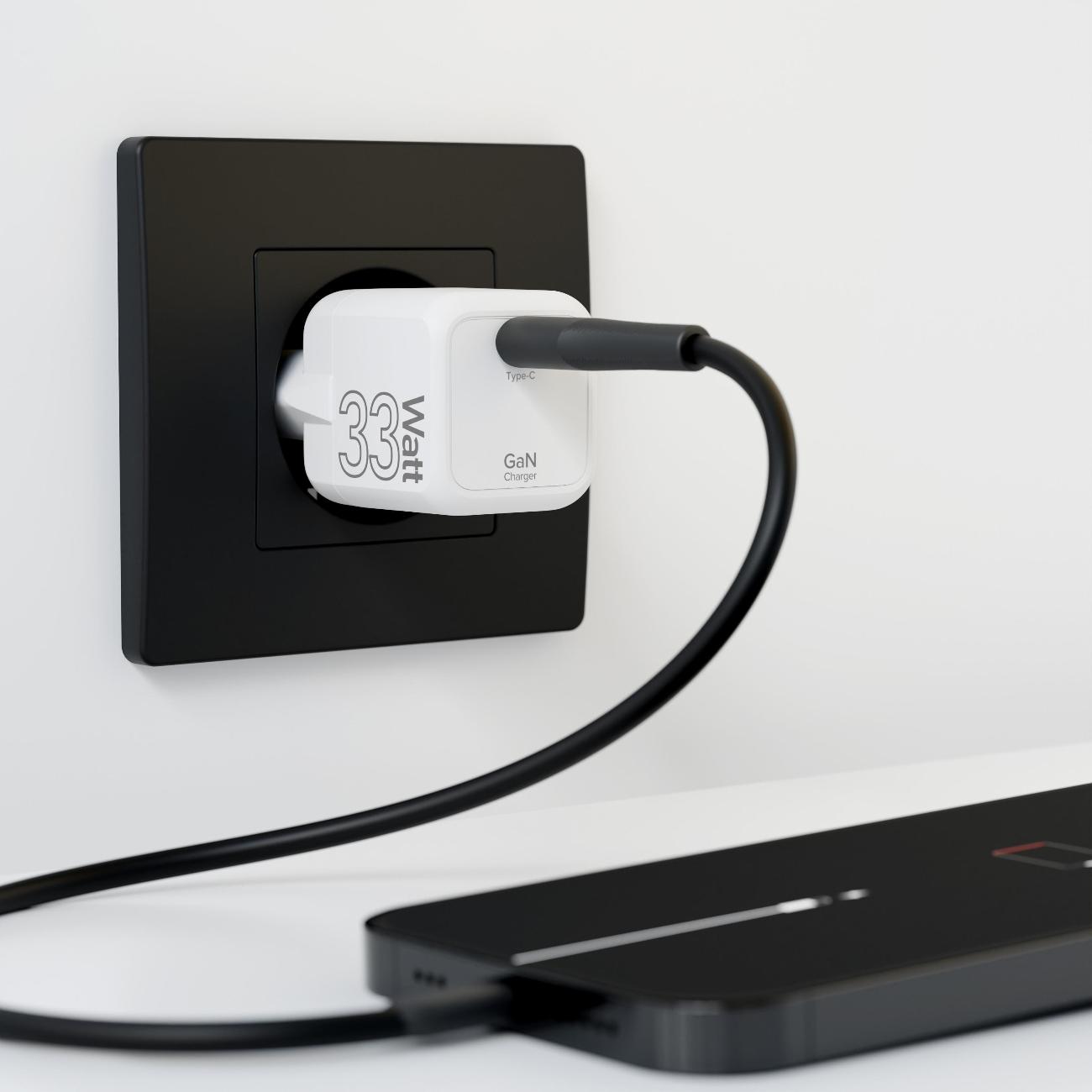 Сетевое зарядное устройство LYAMBDA LJC-33-1C