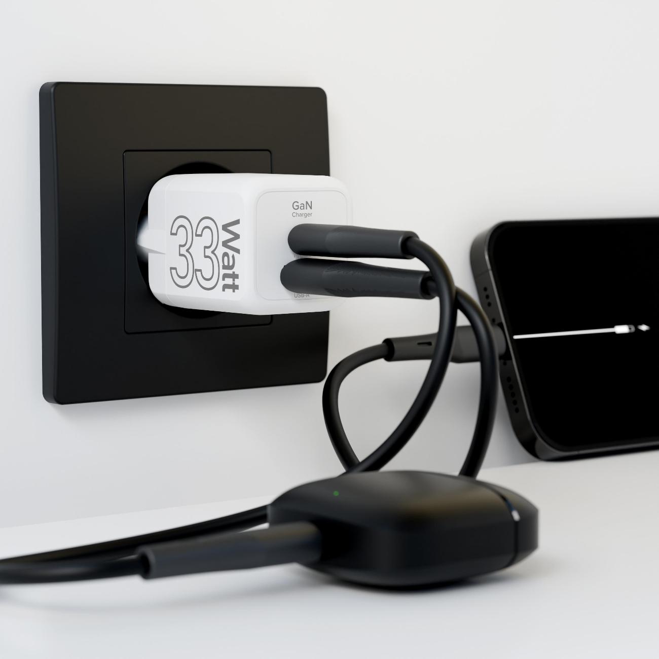 Сетевое зарядное устройство LYAMBDA LJC-33-1C1A