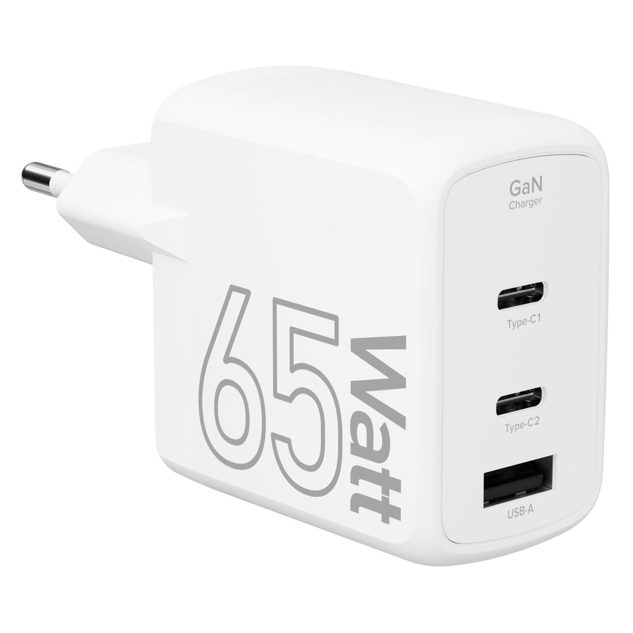 Сетевое зарядное устройство LYAMBDA LJC-65-2C1A фото