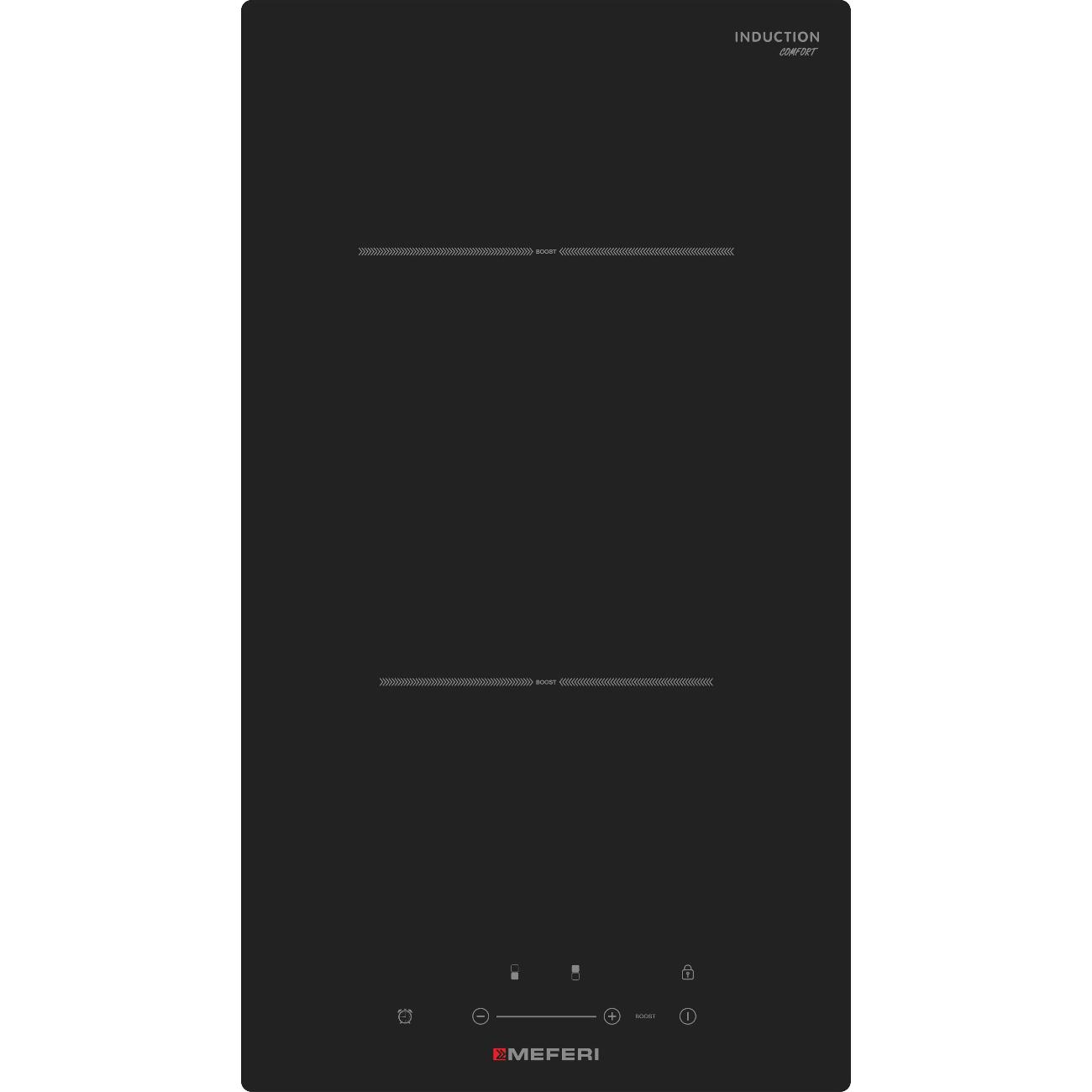 Встраиваемая индукционная панель независимая MEFERI MIH302BK COMFORT